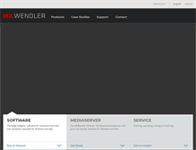 Tablet Screenshot of mxwendler.net